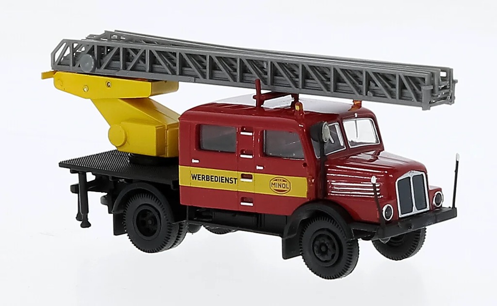 IFA S 4000-1 Doka mit Drehleiter Minol-1