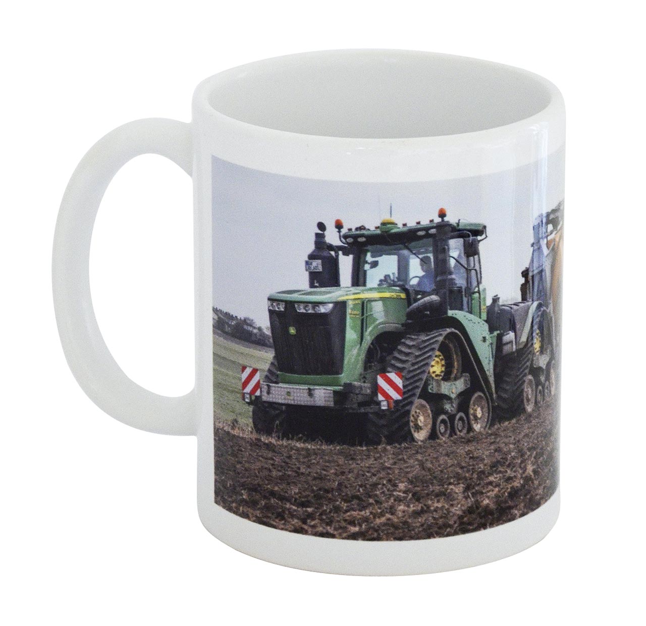 Becher John Deere 9620 RX mit Veenhuis Güllefass