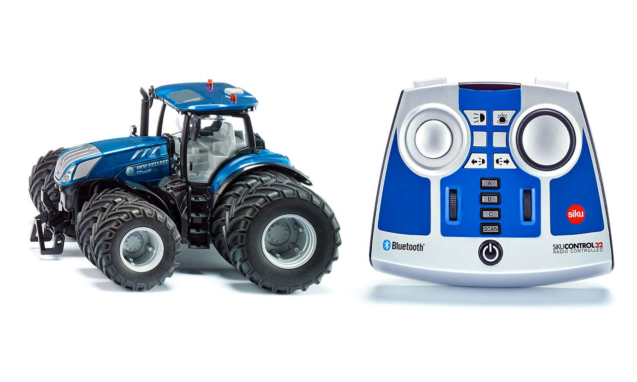 New Holland T7.315 mit Doppelreifen,Bluetooth App-Steuerung u. Fernsteuermodul-1