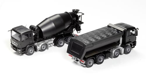 MAN TGS Euro 6 Muldenkipper Modell von WIKING 1:87