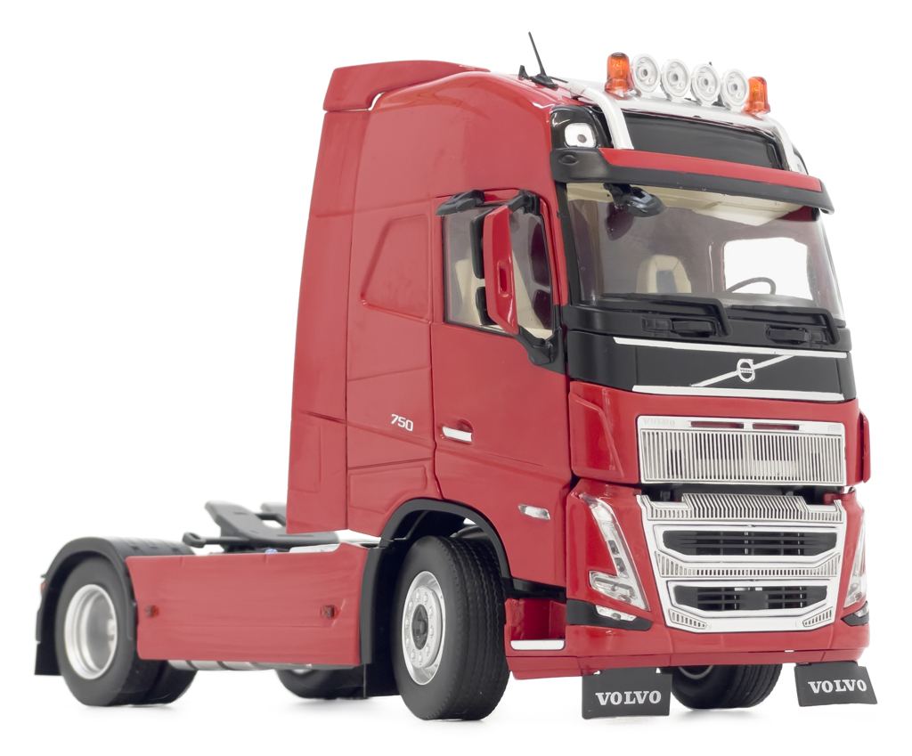 Volvo FH5 4x2 rot Modell von MarGe Models 1:32