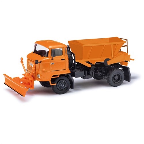 ESPEWE IFA L60 D035, Winterdienst mit Schneeschild orange  Modell von Busch 1:87