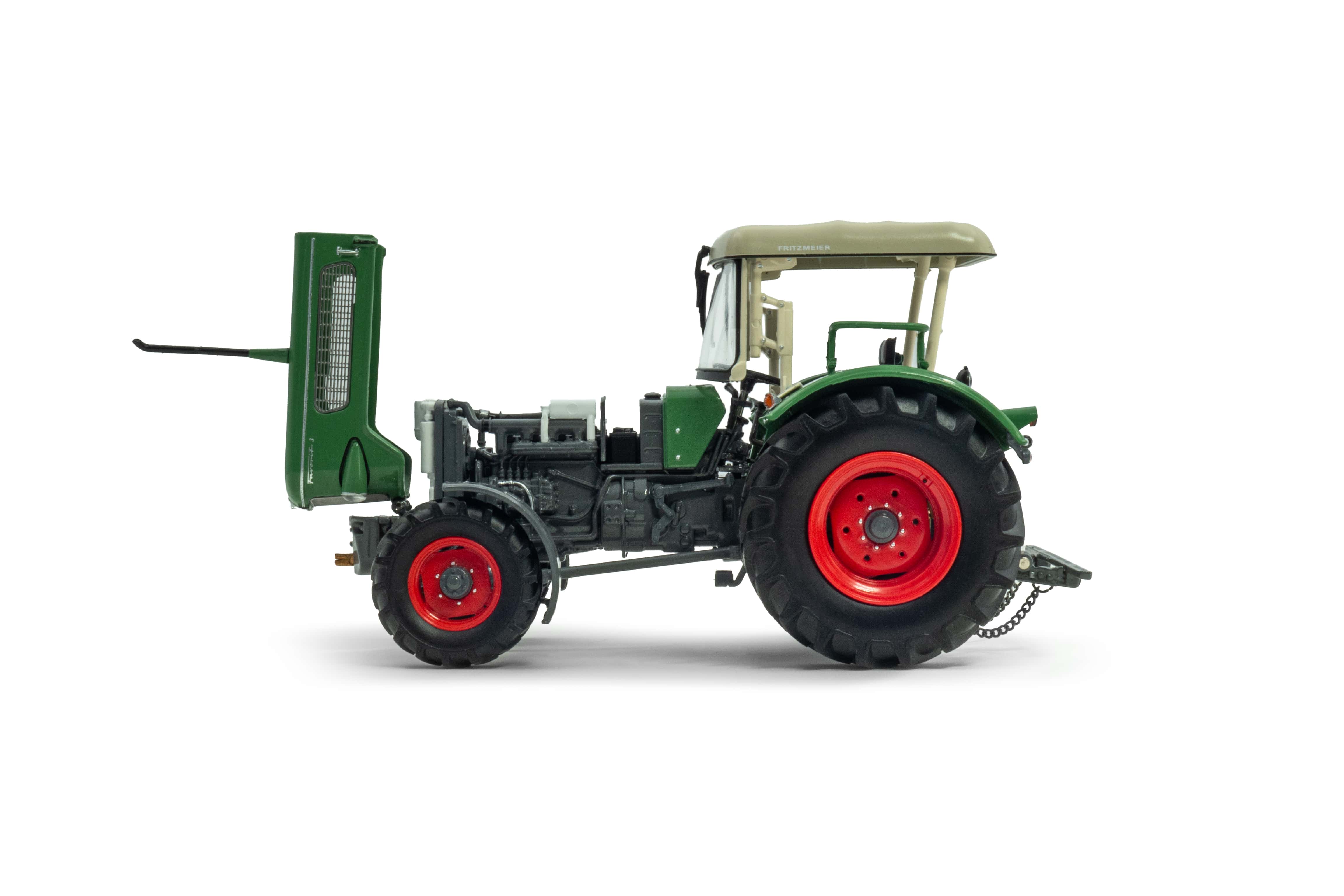 Fendt Favorit 3 4WD mit Fritzmeier Verdeck Modell von ROS 1:32