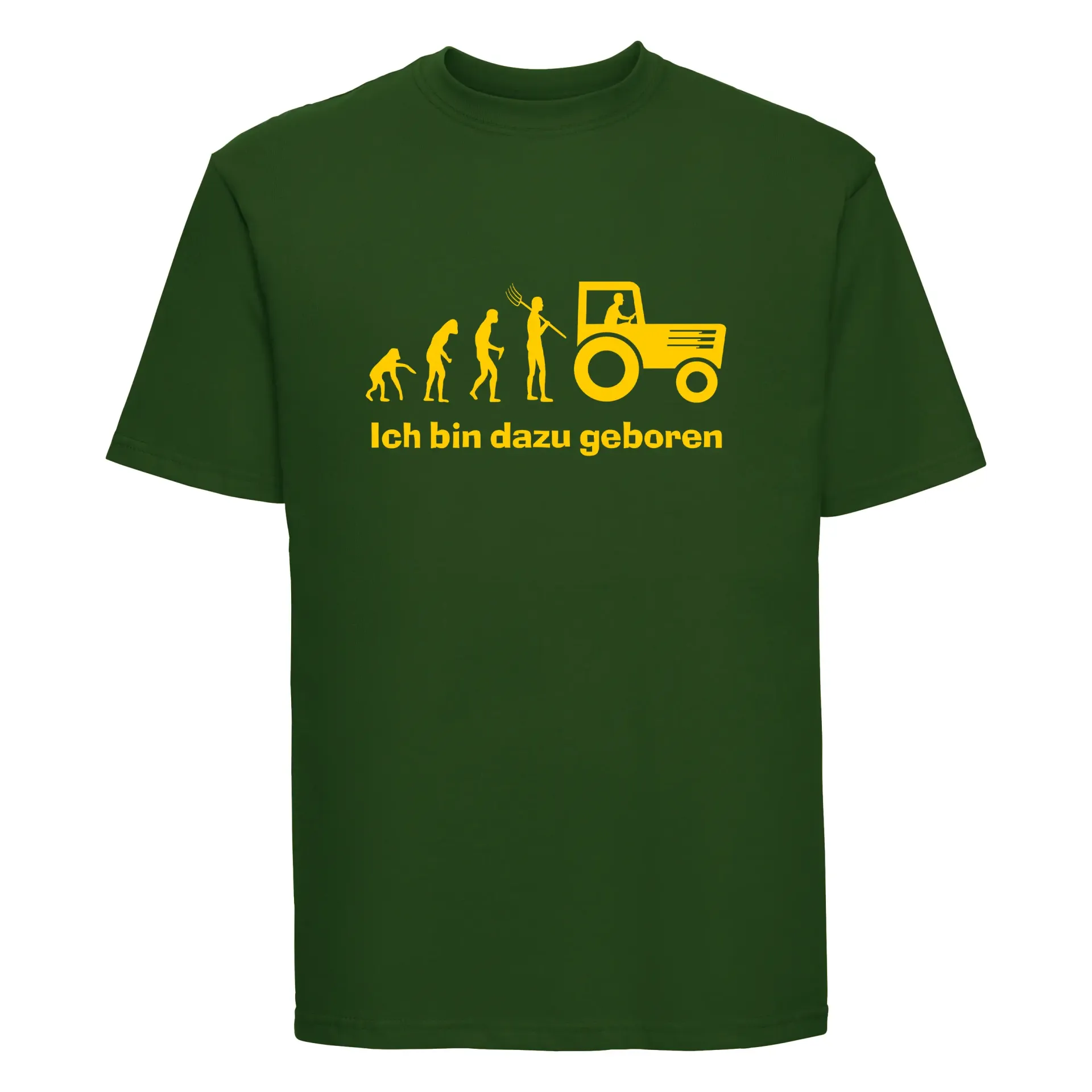 Kinder T-Shirt „Ich bin dazu geboren“ (grün)