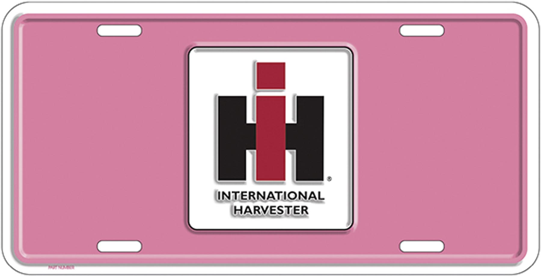 Metallschild IHC rosa US-Import