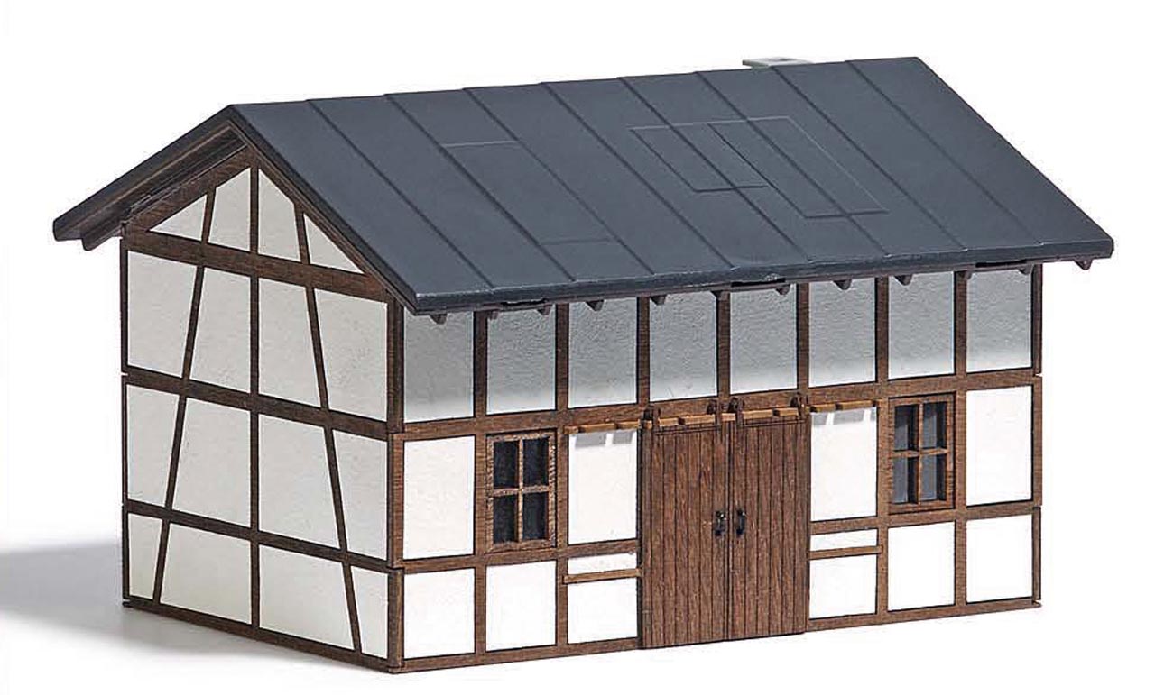 Lagerschuppen (Bausatz) Modell von Busch 1:87
