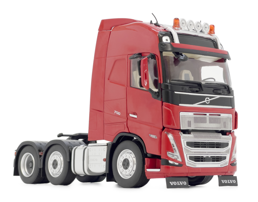 Volvo FH5 6x2 rot Modell von MarGe Models 1:32