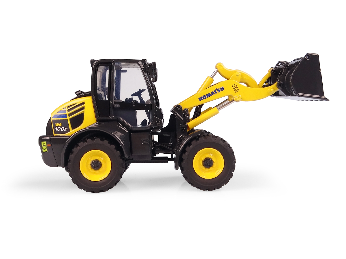 Komatsu WA100M-8 Modell von Universal Hobbies 1:50