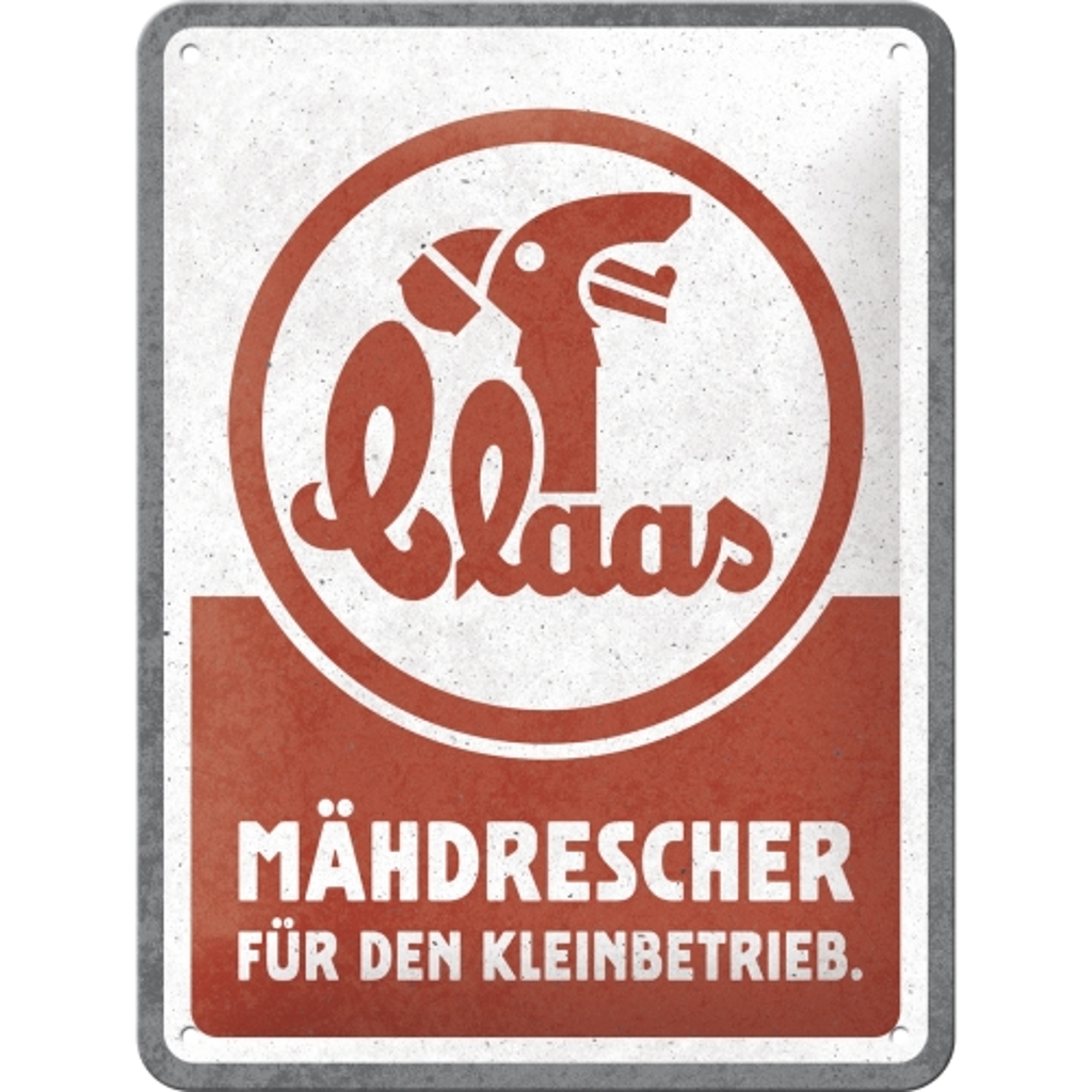 Blechschild Claas Mähdrescher-1