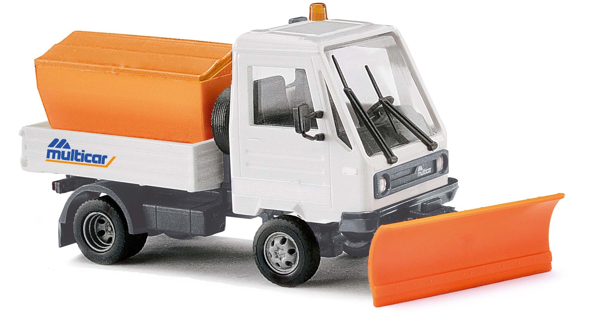 Multicar M26 Winterdienst weiß Modell von Busch 1:87