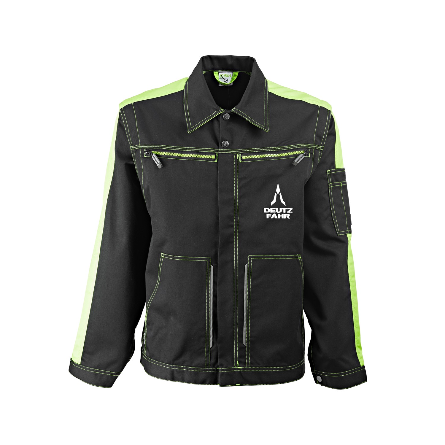 Deutz-Fahr Arbeitsjacke Schwarz-Grün