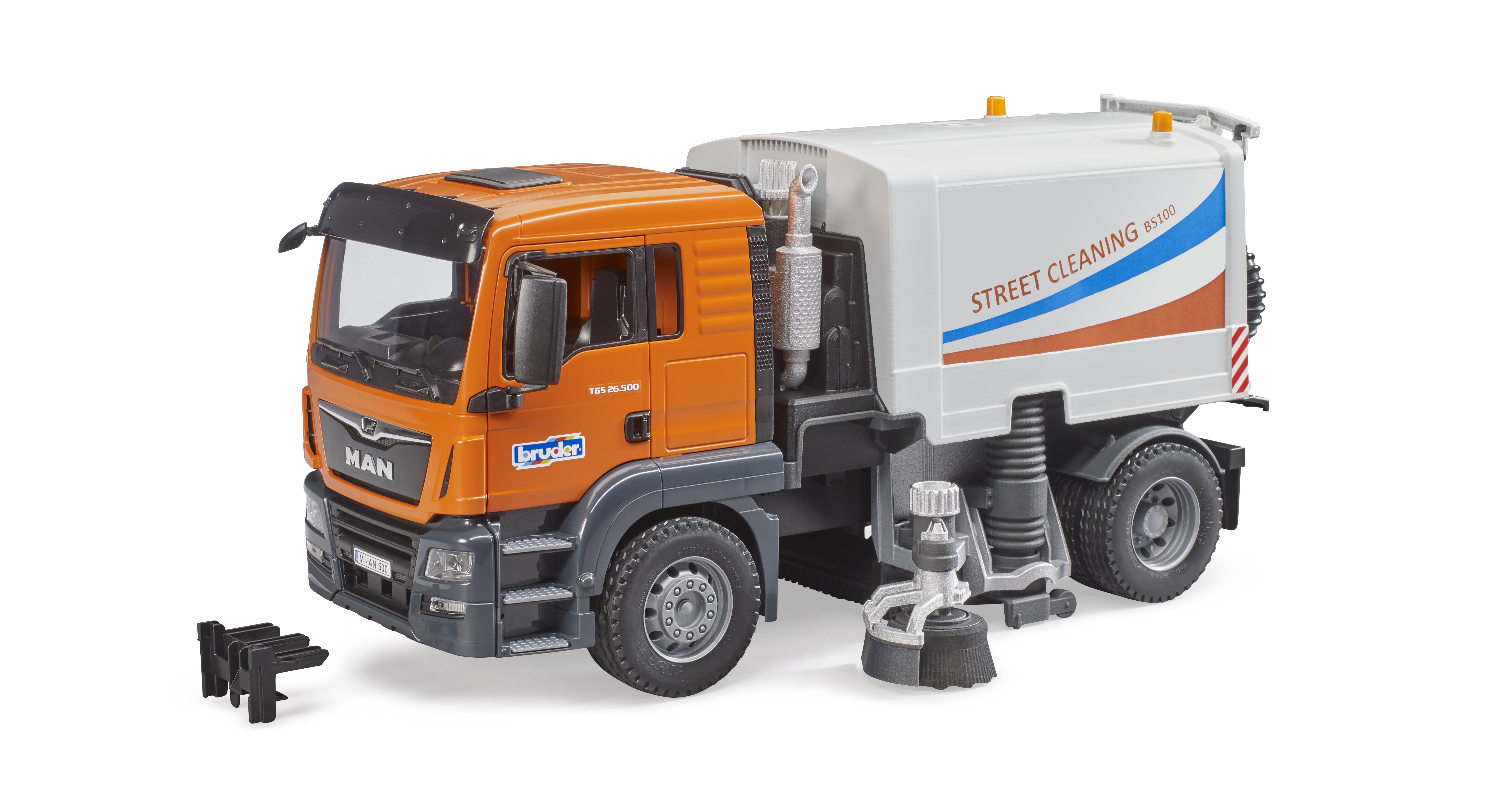 MAN TGS Lkw Straßenreinigung Modell von Bruder 1:16