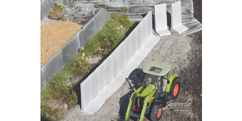 Betonstützen L Winkel Modell von Juweela 1:87