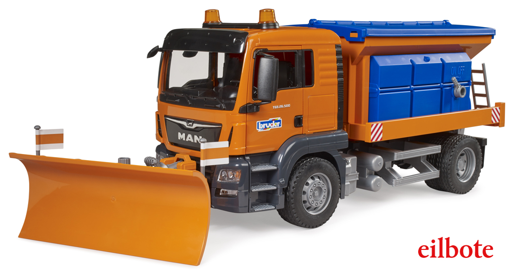 MAN TGS Winterdienst mit Räumschild-1