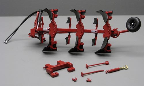 IHC 155 Dreischar-Drehpflug (ohne Traktor) Modell von Replicagri 1:32