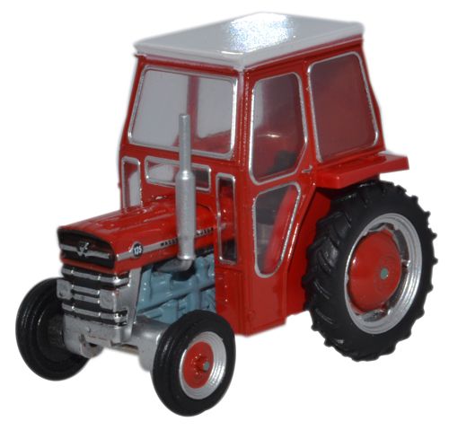 Massey Ferguson 135 mit Kabine Modell von Oxford 1:76