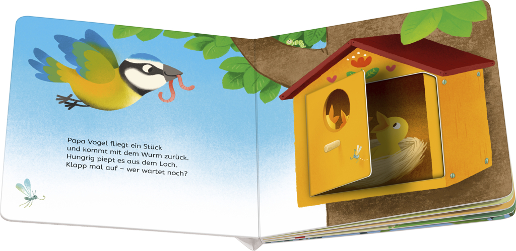 Was siehst du? Klapp auf, klapp zu. Meine Tiere