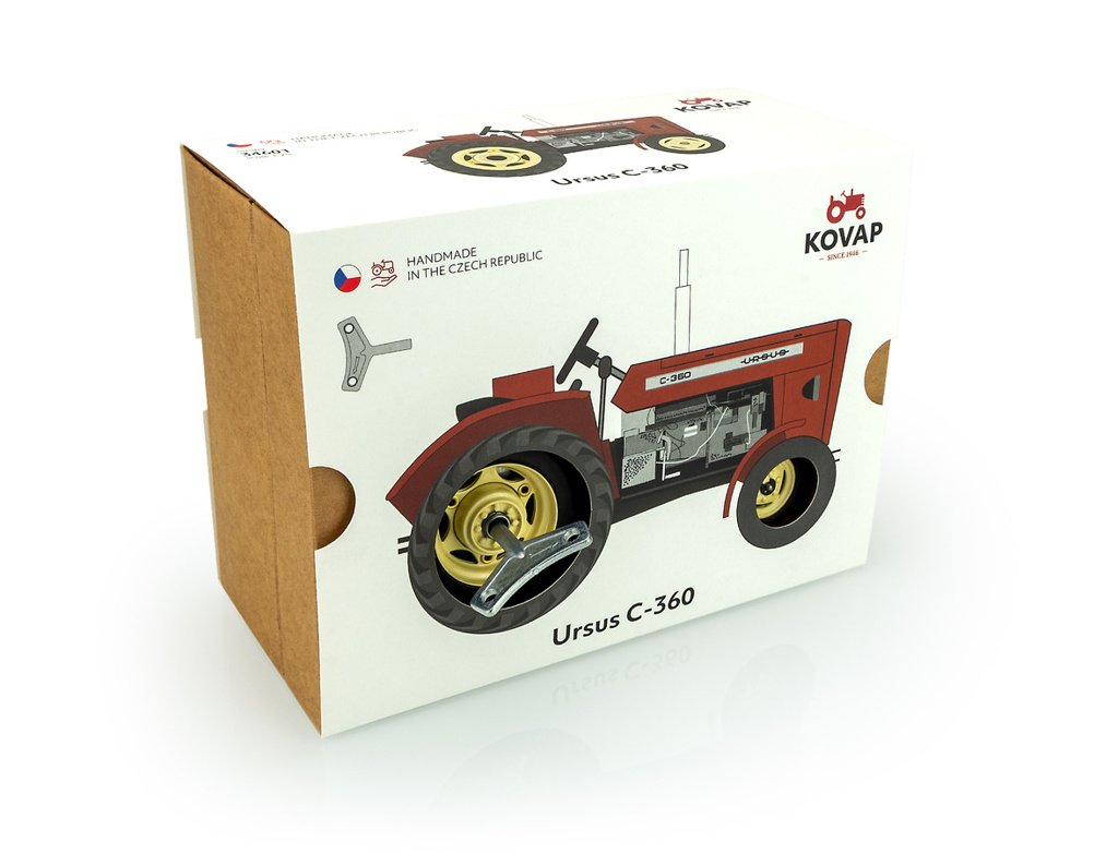 Ursus C-360 Rot Modell von Kovap 1:25