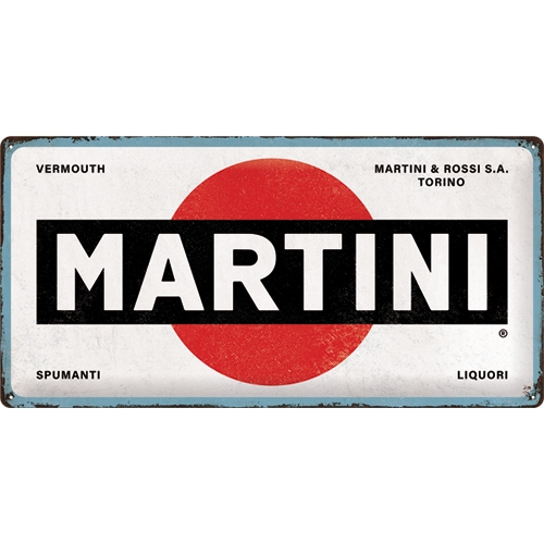 Blechschild Martini-1