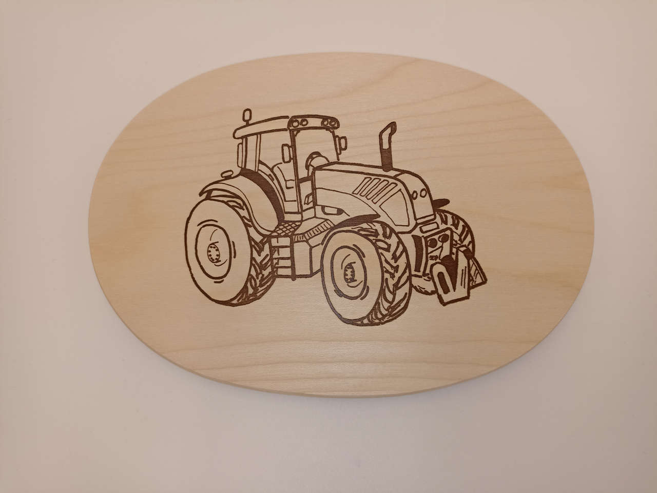 Frühstücksbrett Traktor neu-1