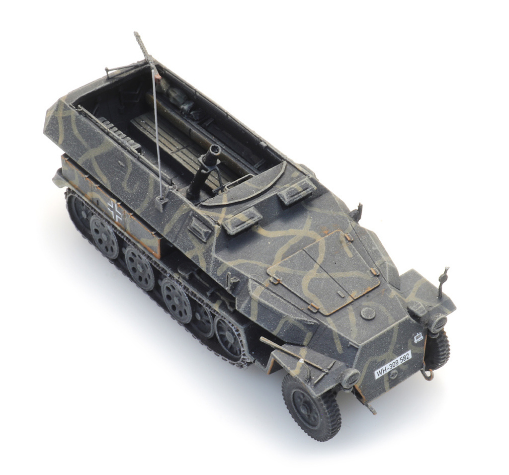 Sd.Kfz. 251/2 Granatwerfer grau Modell von Artitec 1:87