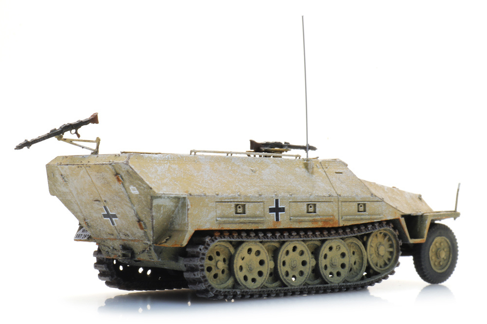 Sdkfz 251/1 Ausf D (S)MG Winter Modell von Artitec 1:87