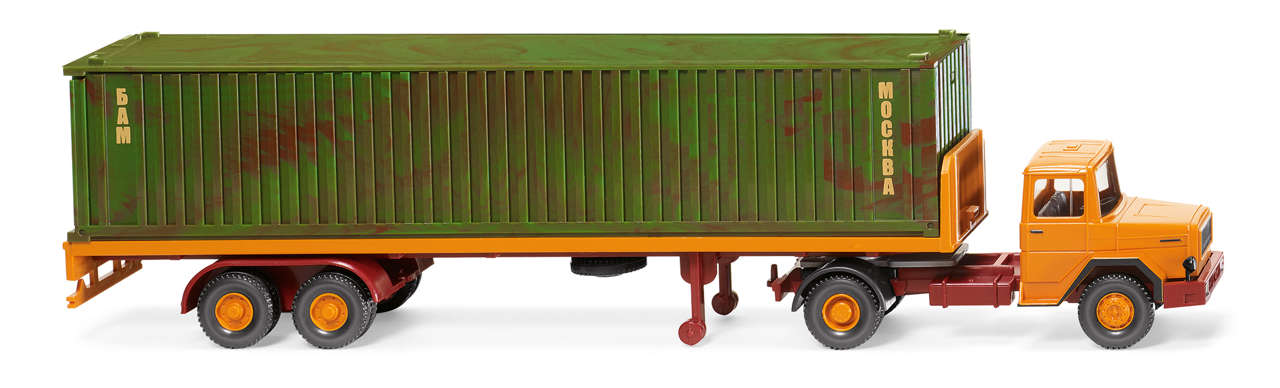 Magirus Deutz Flachpritschensattelzug-1