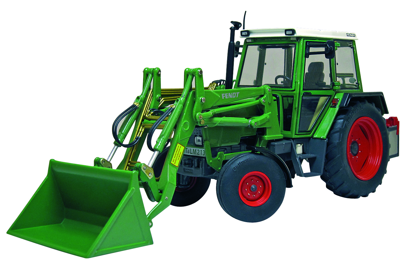 Fendt Farmer 306 LS mit Frontlader und Heckgewicht  Modell von weise-toys 1:32