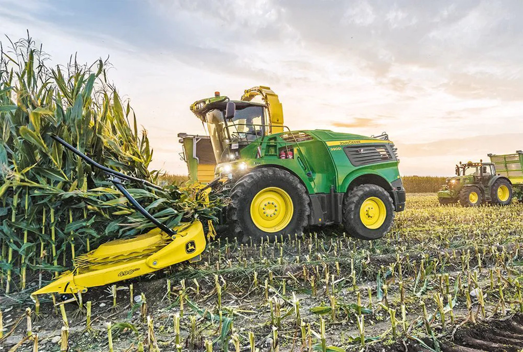 John Deere 9900i Feldhäcksler Puzzle