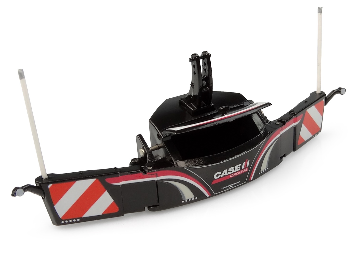 Tractorbumper Sicherheitsfrontgewicht 800kg Case IH Version Modell von Universal Hobbies 1:32