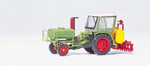 Fendt Geräteträger mit Verdeck, Spritzgerät (Bausatz) Modell von Preiser 1:87