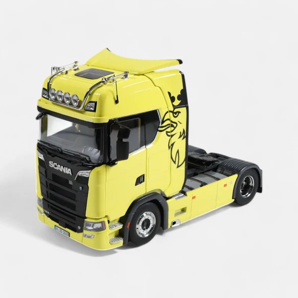 Scania V8 730S 4x2 gelb  Modell von NZG 1:18