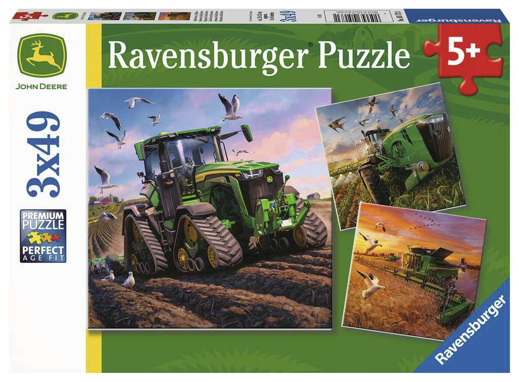 John Deere in Aktion Puzzle