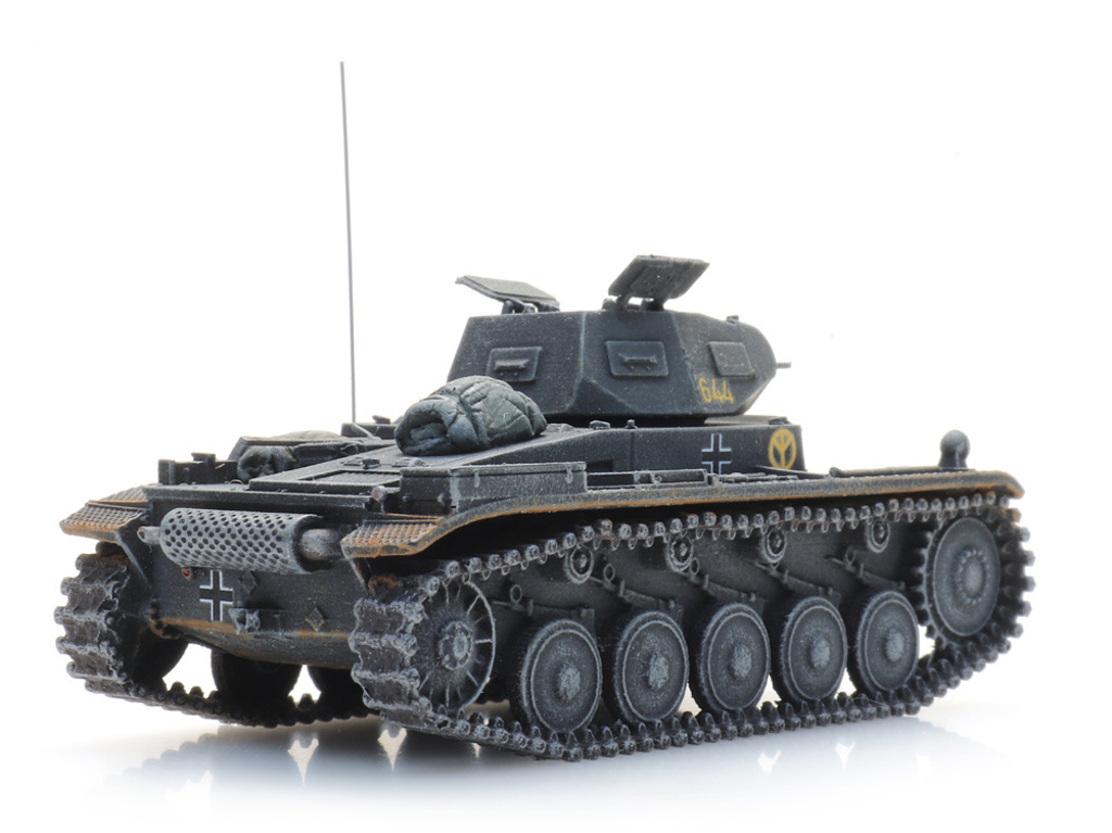 Panzer Kpfw. II Ausführung C grau Modell von Artitec 1:87