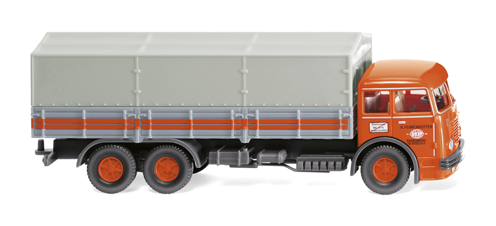 Büssing 12.000 Fehrenkötter Pritschen-Lkw-1