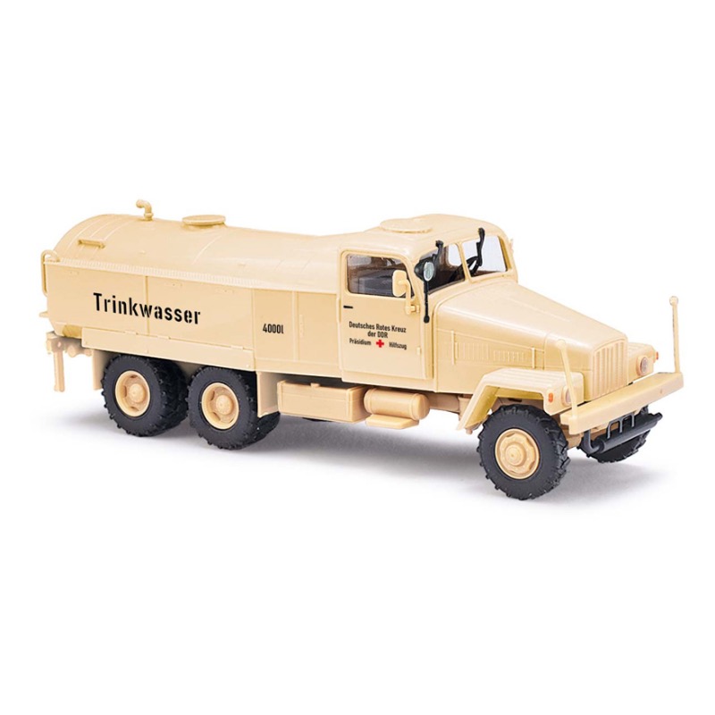 IFA G5 60 Tankwagen Trinkwasserwagen DRK Präsidium Bj. 1960 beige Modell von Busch 1:87
