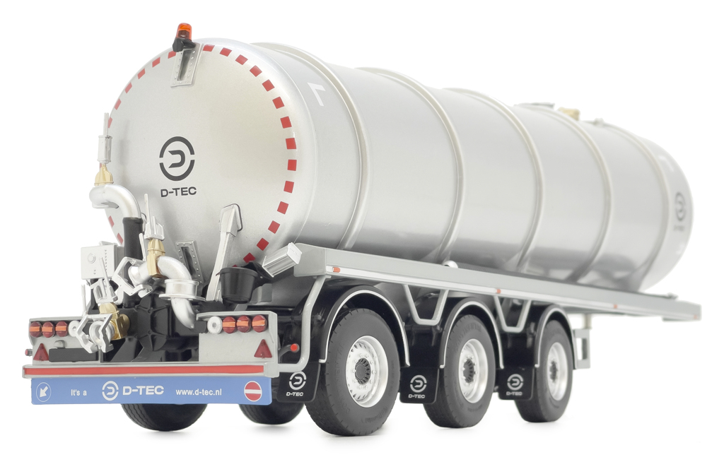 D-Tec Tankauflieger hellgrau Modell von MarGe Models 1:32