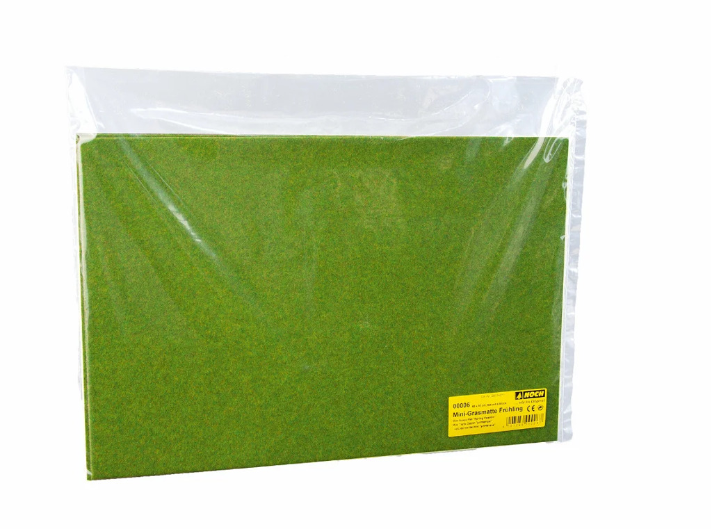 Mini-Grasmatte Frühling 4 Stück Modell von Noch 1:87