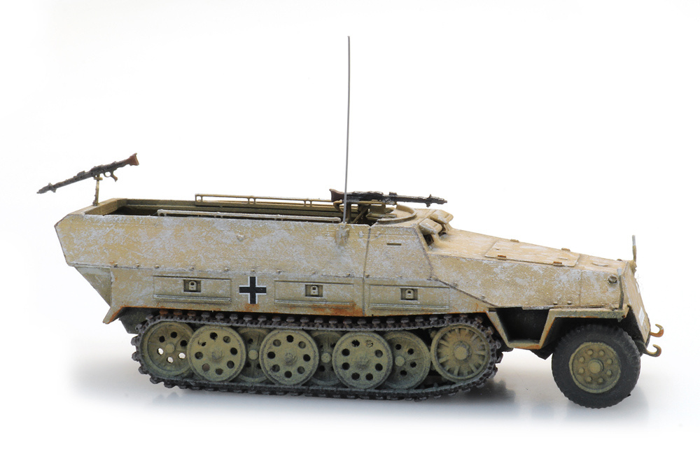 Sdkfz 251/1 Ausf D (S)MG Winter Modell von Artitec 1:87