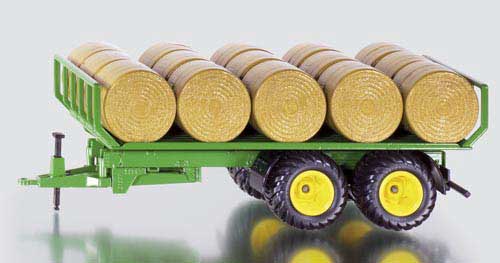 Rundballenanhänger Rundballenanhänger mit Rundballen Modell von Siku 1:32