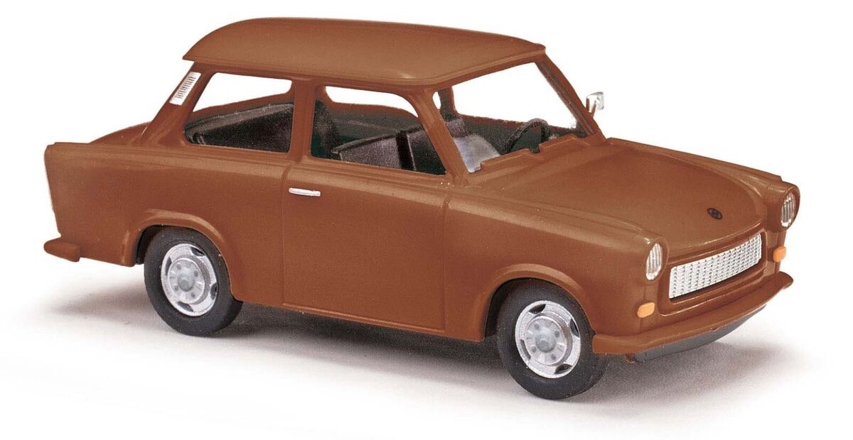 Trabant P601 Limosine Bj.1977 braun Modell von Busch 1:87