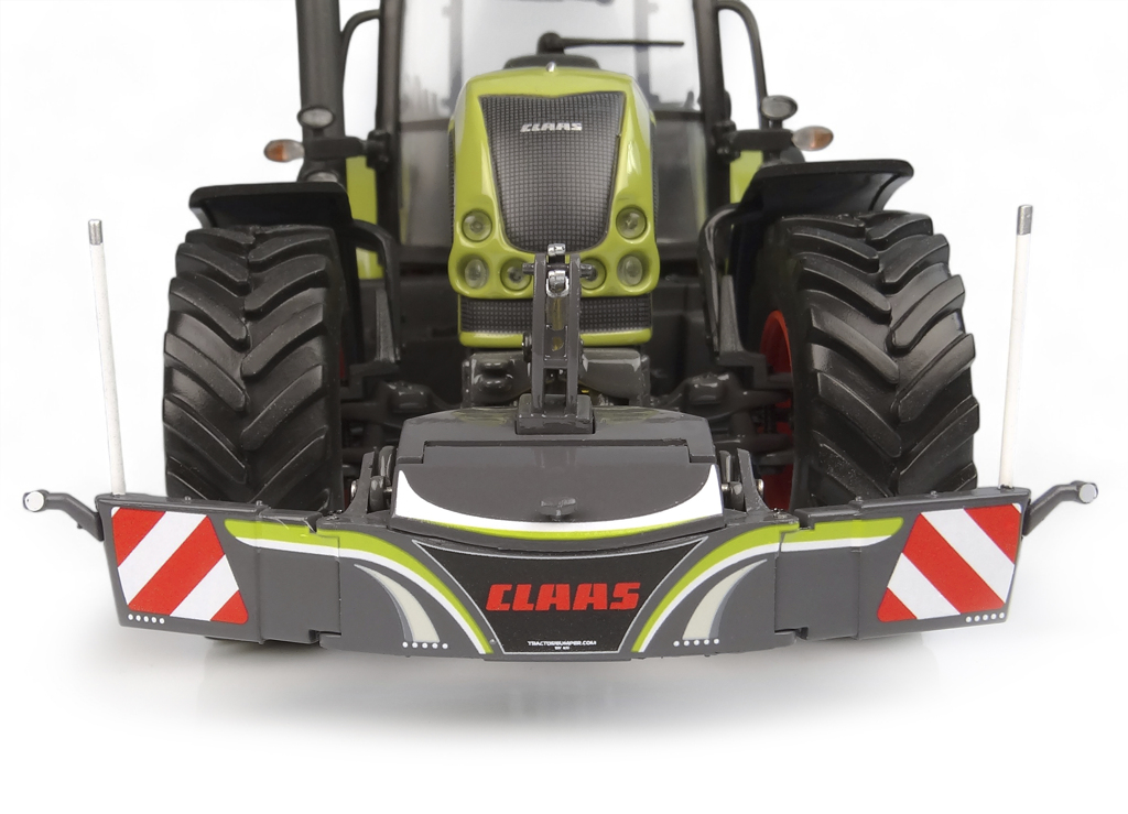 Tractorbumper Sicherheitsfrontgewicht 800 kg Claas Version Modell von Universal Hobbies 1:32