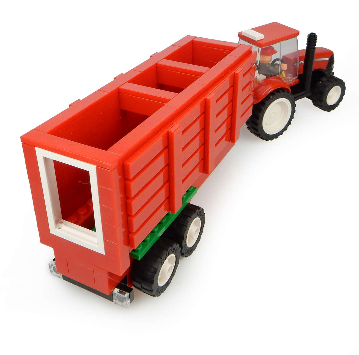 UH Kids Case IH Traktor mit Heuwagen Bausatz