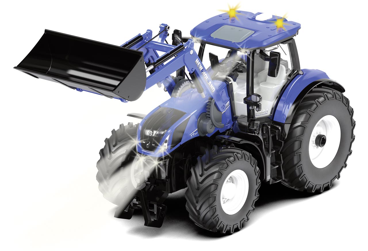 New Holland T7.315 mit Frontlader und App-Steuerung Modell von Siku 1:32