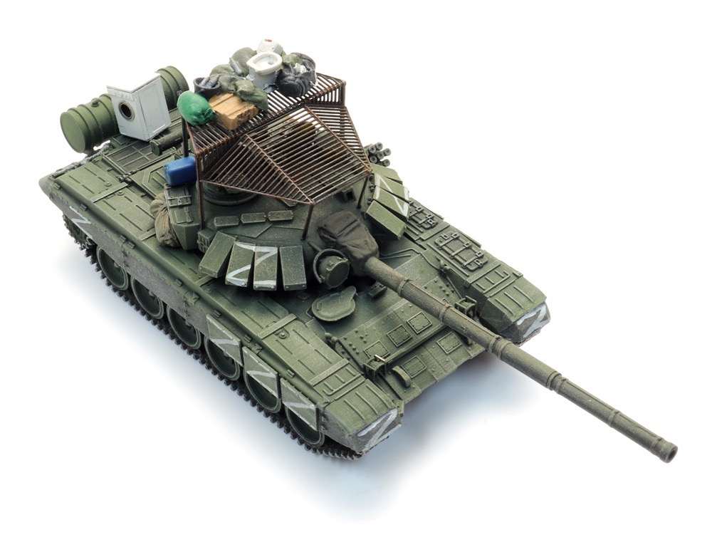 Russischer T-72B Modell von Artitec 1:87