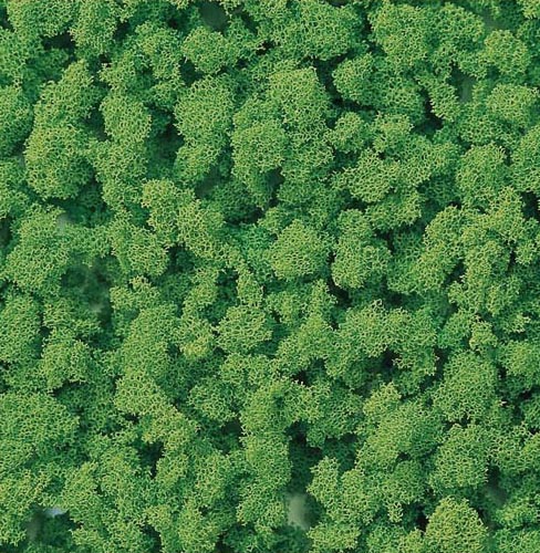 Schaumstoffflocken hellgrün Modell von Busch 1:87