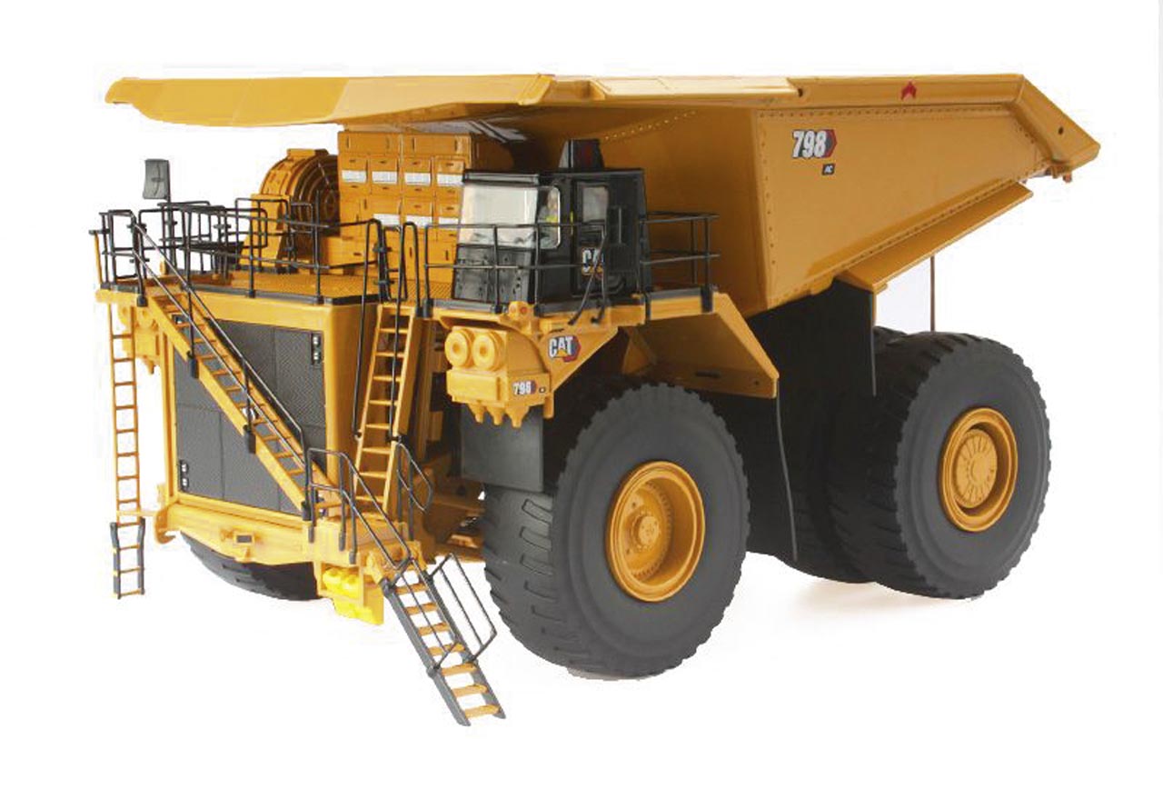 CAT 798AC Mining Truck Modell von DieCast Masters 1:50
