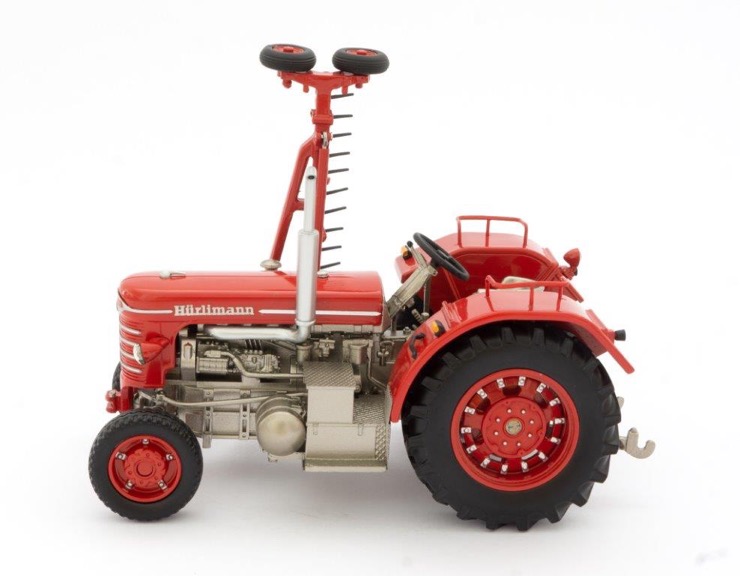 Hürlimann D-800 mit Motoregge Lim. Edt. 250 Modell von PowerTrac Models 1:32