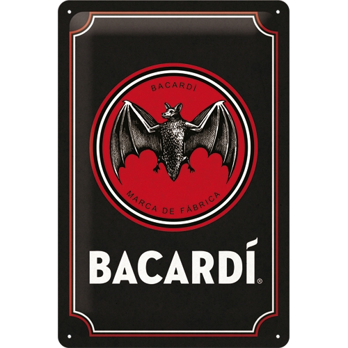 Blechschild Barcadi-1