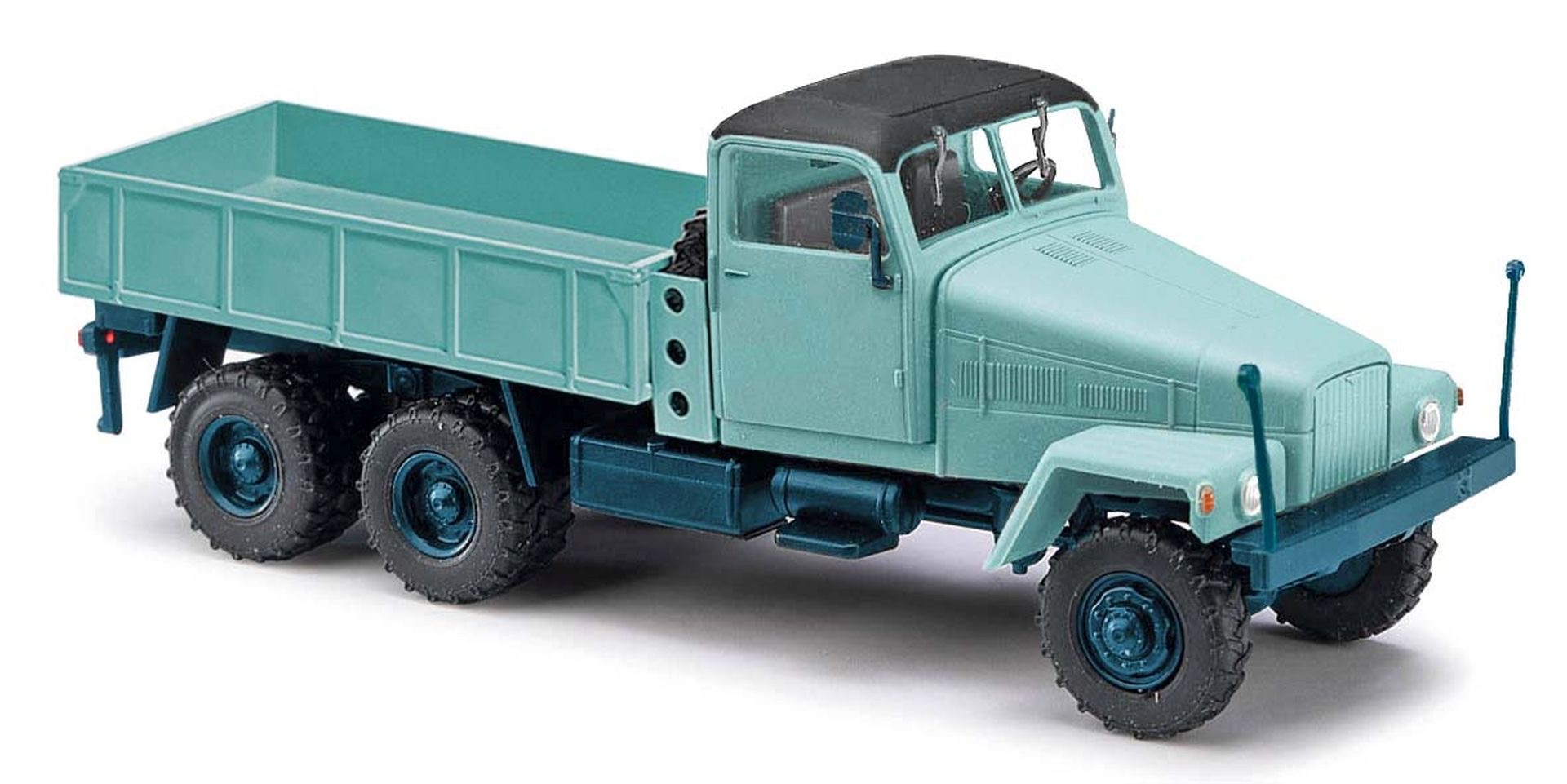 IFA G5 56 Pritsche Messelackierung Bj. 1956 blau Modell von Busch 1:87